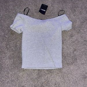 forever 21 grey crop